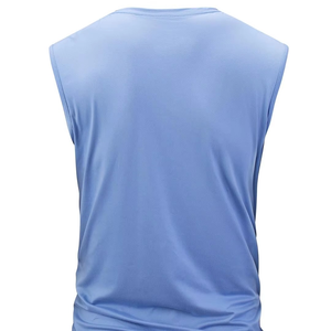Camiseta sin Mangas para Hombre, Servicio OEM, Transpirable, de Algodón y Fibra de Bambú, Estilo Urbano, 180g - Product Image 3
