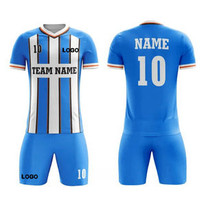 Wholesale Good Quality Soccer Football Uniform <b>Team</b> Club Training Wear Custom Logo Name Number for <b>Young</b> and Men - Product Image 6