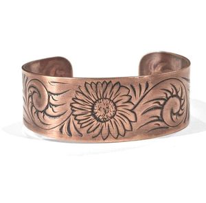 Classic Vintage Fashion <b>Copper</b> Men's Bracelet Twisted Rope Design Heavy Cuff with Agate Therapy Yoga <b>Bangles</b> Bands Free - Product Image 6