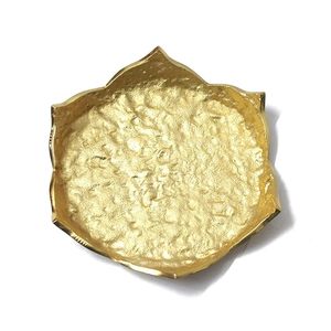 Top Selling Metal Gold Decorative Food Serving Platters For Home & Hotels Tableware Restaurant - Product Image 6