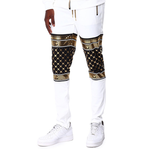 Custom Wholesale Men's Workout Sweat Suit High Quality Tracksuit for Men Street Wear Mens Sportswear Cut & <b>Sew</b> Jacket Tracksuits - Product Image 6