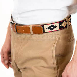 Cinturón de Cuero Polo de Nuevo Diseño 2026, Último Diseño, Estilo Personalizado, Cinturones de Cuero Polo para Hombre Hechos en Pakistán - Product Image 6