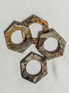 Anillo para Servilletas de Cuerno de Búfalo de Faizacraft - Product Image 3