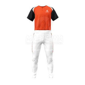 Uniforme de Béisbol Transpirable de Primera Calidad al por Mayor, Tallas Grandes, Personalizable con su Propio Diseño, MOQ Bajo - Product Image 5