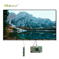 Modul LCD UHD Full-View Wisecoco 23,8 Inci 4K 3840*2160 60Hz 300Nits EDP 30 Pin Layar LCD TFT dengan Papan Pengontrol