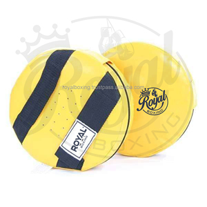 Alta calidad cuero genuino Kicking Targets profesional Muay Thai Kick Boxing Pads venta al por mayor productos de Kick Boxing personalizables - Product Image 1