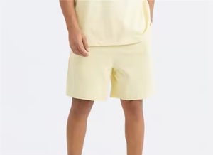 Venta al por mayor de pantalones cortos personalizados para hombres y mujeres de verano 100% algodón en blanco streetwear pantalones cortos de moda de la calle Hip Hop pantalones cortos Casuales - Product Image 2