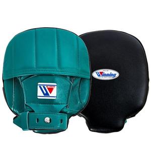 Usine de cuir véritable personnalisée Boxe MMA Punch Mitts Muay Thai Training Focus Pads Conception de support de poignet absorbant les chocs - Product Image 1