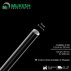 Barra Redonda de Acrílico Fundido Transparente de Primera Calidad de 19 mm, Barra Sólida de PMMA para Difusor de Iluminación, Señalización, Exhibición, Fabricación - Product Image 1