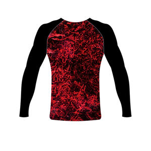 เสื้อรัดรูป UPF 50 rashguard สำหรับผู้ชายเสื้อผ้าป้องกันแสงแดดสำหรับศิลปะการต่อสู้เสื้อผ้าผู้ชาย - Product Image 3