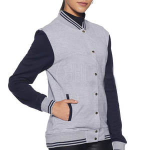 แจ็คเก็ตเลตเตอร์แมนผู้หญิงแบบใหม่ล่าสุด ผ้าคอตตอนย้อมสี พิมพ์ลาย กันลม เป็นมิตรกับสิ่งแวดล้อม ติดกระดุม ผลิตในปากีสถาน - Product Image 6