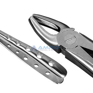 Kit complet de forceps d'extraction dentaire, outils de chirurgie buccale pour l'extraction des dents par AMRID Surgical - Product Image 5
