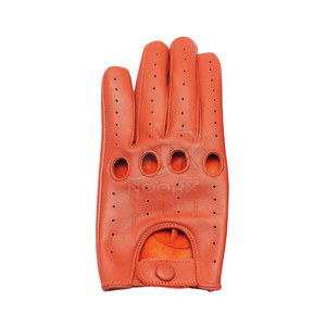 ถุงมือหนังวัวนิ่มสำหรับขับรถในฤดูหนาวถุงมือขับรถปรับแต่งได้ - Product Image 5