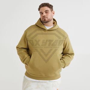 2025 hiver sweat à capuche surdimensionné pour hommes de haute qualité 100% coton Logo personnalisé mode grande taille thermique respirant prix usine - Product Image 1