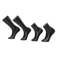 Manekin kaki perempuan Fiberglass Logo kustom untuk tampilan kaus kaki