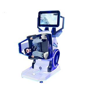 Machine de réalité virtuelle de haute qualité pour jeux de course et rotation, chaise de mouvement pour parc à thème VR, prix usine - Product Image 3