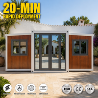 YESON Maisons Préfabriquées de Luxe Espagne – Villa Moderne Conteneur Pliant Extensible 20 pieds – Vente en Gros Usine