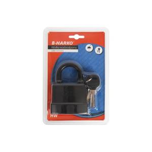 <b>Waterproof</b> <b>Padlock</b> 55mm HW55 B-Harko, 3 keys - Product Image 1
