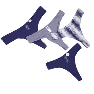 Vente en gros de culottes effrontées sexy taille basse super extensibles pour femmes, sous-vêtements légers et foncés sans couture, string tendance - Product Image 2