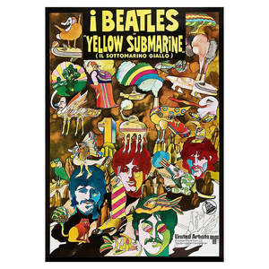 Póster del Submarino Amarillo con Impresión Offset de Alta Calidad para Gráficos Mejorados - Product Image 1