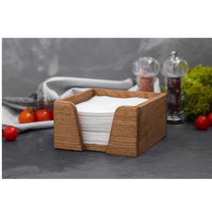 Design simple maison cuisine table en papier de soie Table à manger décorative mangue et porte-serviettes en bois d'acacia - Product Image 5