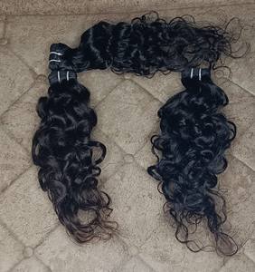 Cheveux humains bruts teintables, naturels non traités, vierges, indiens, extensions de cheveux humains pour femmes noires - Product Image 5