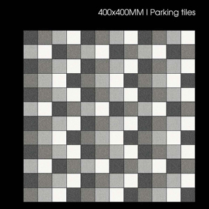 Carreaux de sol en porcelaine pour extérieur 40x40 cm 400x400 mm 16x16 pouces Finition mate Durable pour parking et allée - Product Image 1