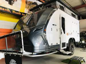 Remolque de Viaje para Camioneta Wild Boar Camper, Negro, 454 kg de Carga Útil Máxima, 67890987 - Product Image 4