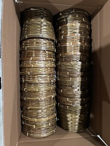 Handicraft Bamboo Woven Easter Basket with Handle Sustainable Multi-<b>Storage</b> Kitchen <b>Plastic</b> Tray Eco-Friendly <b>Storage</b> <b>Bins</b> <b>Boxes</b> - Product Image 6