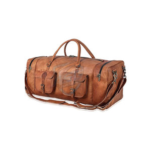 Bolsas de Viaje de Cuero de Diseño Personalizado con MOQ Bajo, Diferentes Estilos de Bolsas de Viaje de Cuero de Moda - Product Image 3