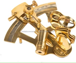 Sextante de Latón de Alta Calidad para Barco, Instrumento de Navegación Náutica Marina - Product Image 4