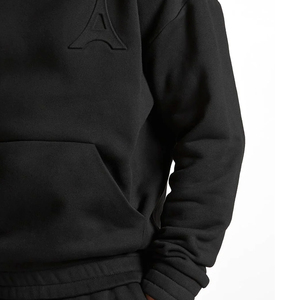 Vente en gros de vêtements décontractés pour hommes pour la course à pied survêtements/OEM surdimensionnés vintage délavés à l'acide ensembles de deux pièces pour hommes survêtements - Product Image 5