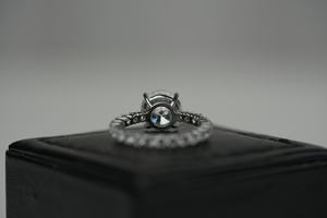 Bague de luxe en diamant de laboratoire 3.00 carats coupe ronde VS1 clarté IGI SGL certifié or rose or argent fournisseur en gros - Product Image 4