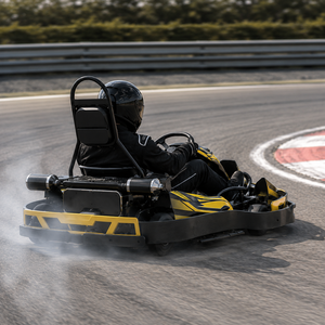 Kart à pédales électrique pour enfants 24V haute durabilité, kart de <span class=keywords><strong>course</strong></span> tout-terrain - Product Image 6