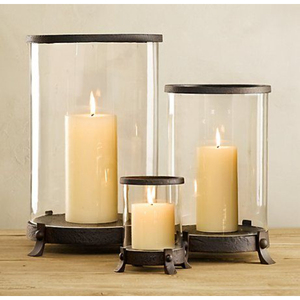 Hurricane Glass Pillar <b>Candle</b> <b>Holder</b> with Removable Glass For Home Wedding Decoration Family Gathering <b>Candle</b> <b>Holder</b> - Product Image 4