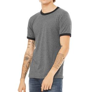 เสื้อยืดผ้าใบ Bella ระบายอากาศ Ringer - Product Image 1