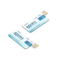 Enregistreur de données USB à usage unique Enregistreur de température Instrument Température