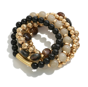 สร้อยข้อมือลูกปัดสไตล์โบฮีเมียน - Product Image 1