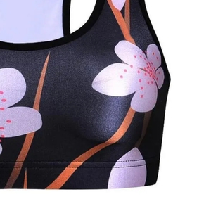 Top vente en gros Fitness femmes Sexy sport soutien-gorge Fitness respirant solide Gym course une épaule culture sport soutien-gorge - Product Image 4
