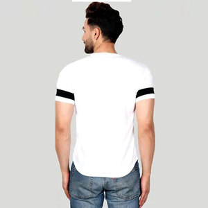 เสื้อยืดผ้าคอตตอนพิมพ์ลายแบบเรียบสำหรับชายและหญิงเสื้อยืดขนาดพลัสไซส์ผลิตตามสั่ง100% คุณภาพสูง - Product Image 6