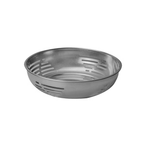 Bol de service contemporain en acier martelé avec support circulaire pour les restaurants, les maisons et les hôtels utilisent un bol à prix d'usine direct - Product Image 4