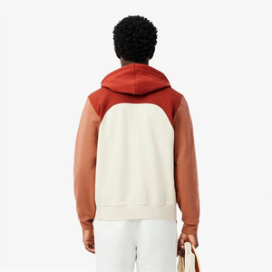 Men <b>Hoodie</b> With Zipper Quick Dry Material <b>Oversized</b> <b>Hoodie</b> With Front Pockets Unisex Wholesale OEM <b>Long</b> <b>Hoodie</b> with Solid Color - Product Image 6