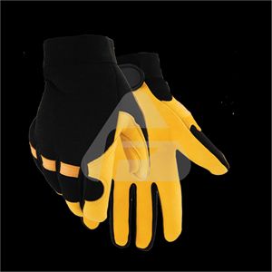 Guantes de Cuero con Forro de Piel de Ciervo, Clásicos, Cálidos para Invierno, Genuinos, Unisex, Suaves, Lisos, Estilo Australiano, para Esquí, Casuales, de Fiesta - Product Image 6