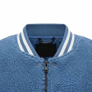 Veste universitaire pour homme en polyester/coton vintage de haute qualité, lavage à l'acide, respirante, coupe-vent, streetwear, personnalisée 2025 - Product Image 3
