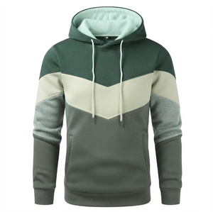 Sudaderas con Capucha para Hombre, Otoño, Más Vendidas, Precio al por Mayor, Ropa Urbana, Último Estilo, Nueva Llegada, Color Sólido, Teñido Liso, 100% Algodón - Product Image 3