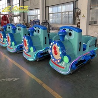 ACS Commercial Mini train à monnayeur en acier inoxydable pour enfants, machine à balançoire pour airelle intérieure, vente au détail