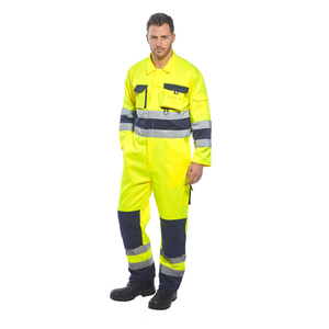 Protective Working Uniform Welding <b>Fire</b> Retardant Work Wear Coverall Waterproof Insulated Coveralls Unisex Safety Coverall Hi-Vi - Product Image 2