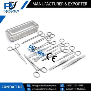 Juego de Cirugía Menor Manual de Acero con Logotipo Personalizado de Primera Calidad con Diseño OEM - Certificado CE PKDEN INDUSTRY - Product Image 6