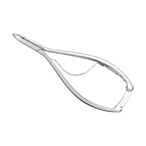 New Nail Pliers 12cm with Clasp Trimming <b>Thin</b> to Thick Nails 5mm cut Finger Toenail Nippers Autoclavable Stainless Steel OEM KKZ - Product Image 2
