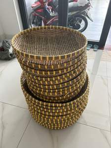 Hot Product 2025 from Bamboo for decoration- Bamboo winnowing <b>basket</b> in bulk with high quality From 99GD <b>Cheap</b> Price in Vietnam - Product Image 6